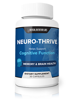 Neuro-Thrive supplement bottle, official product photo