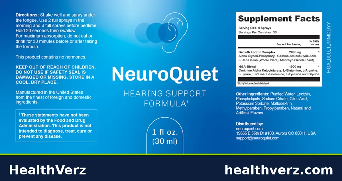 NeuroQuiet details