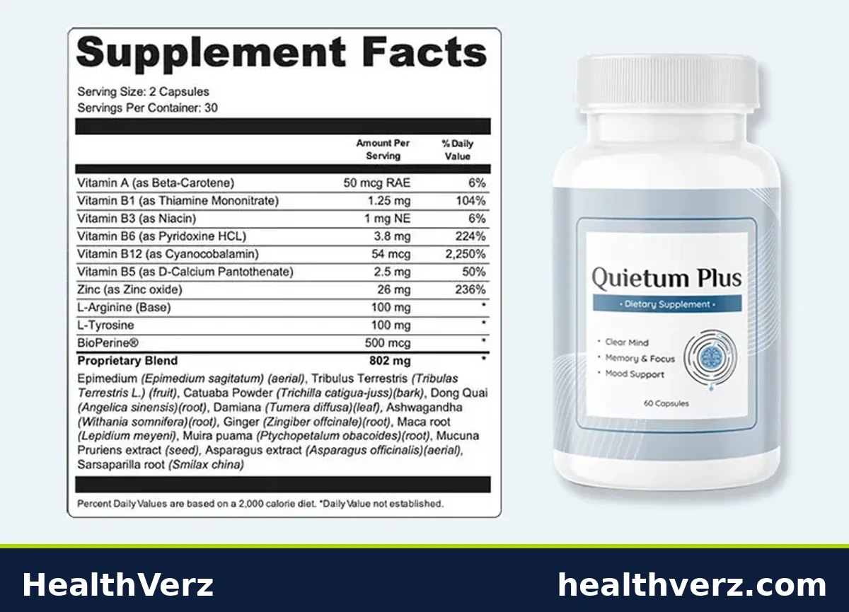 Quietum Plus details