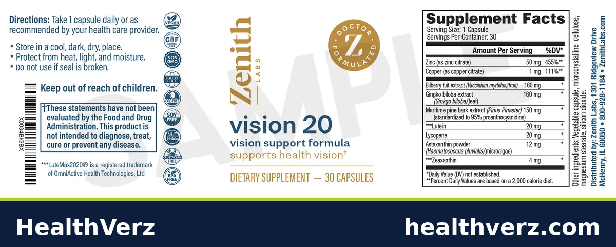 Vision 20 details